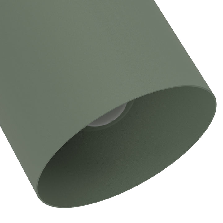 Eglo 44132 Tilston Steel Minimalist Single Wall Spotlight Green