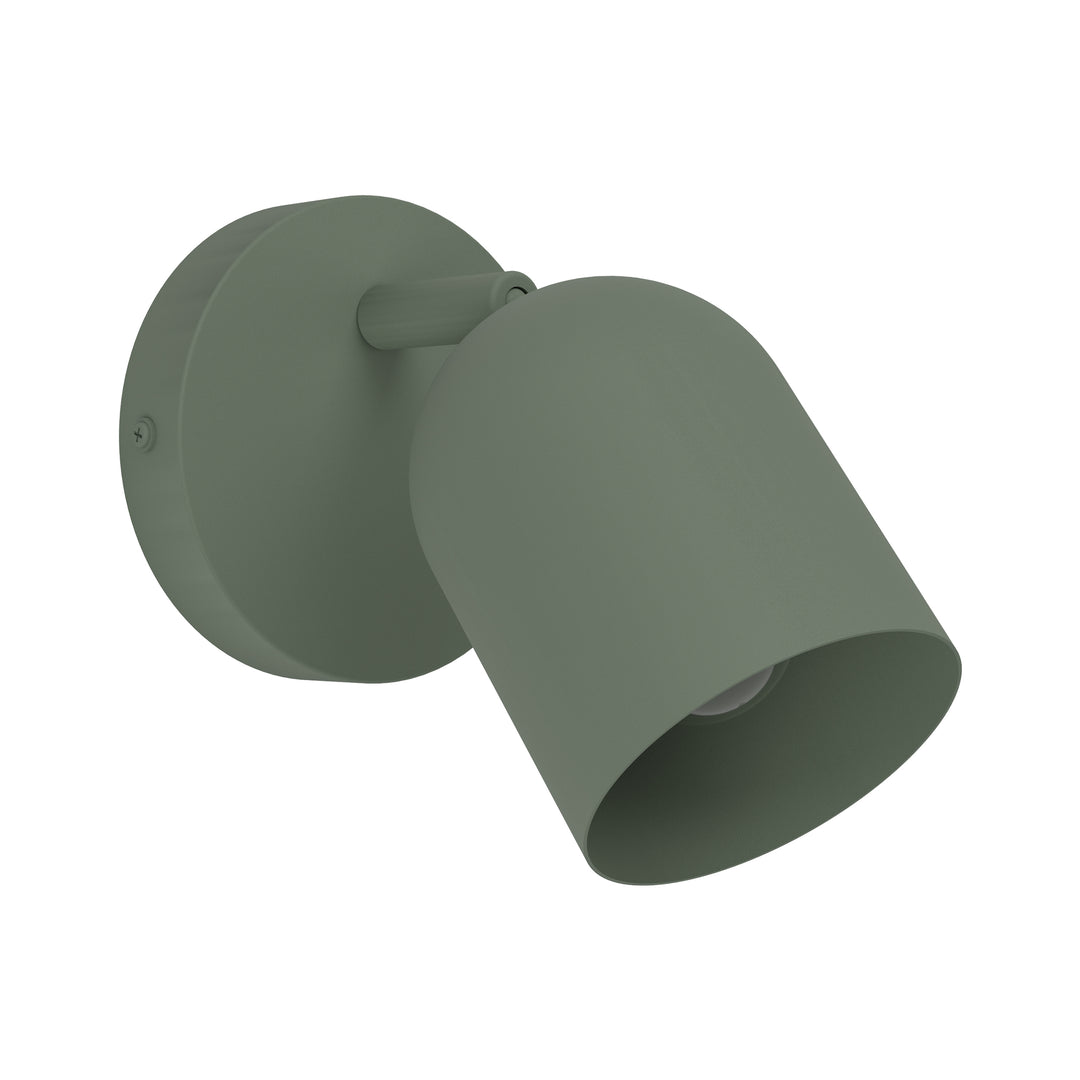 Eglo 44132 Tilston Steel Minimalist Single Wall Spotlight Green