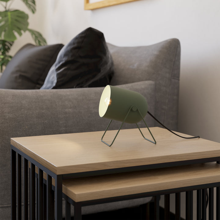 Eglo 44136 Tilston Steel Minimalist Desk Lamp Green