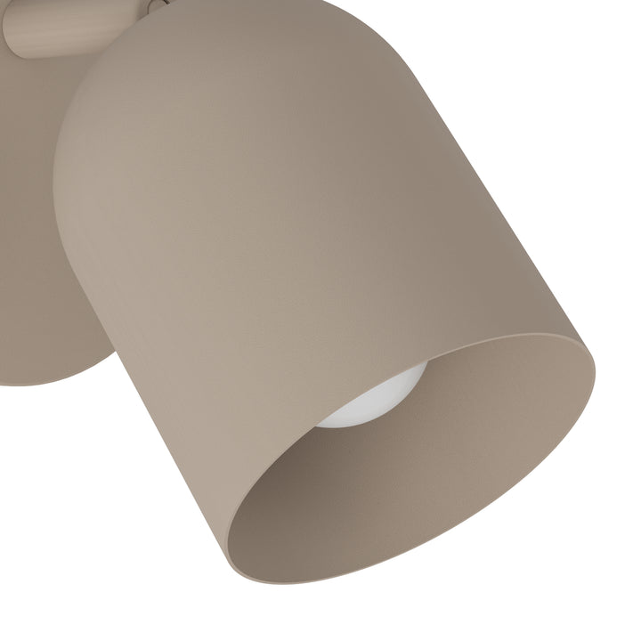 Eglo 44161 Tilston Steel Minimalist Single Wall Spotlight Sandy