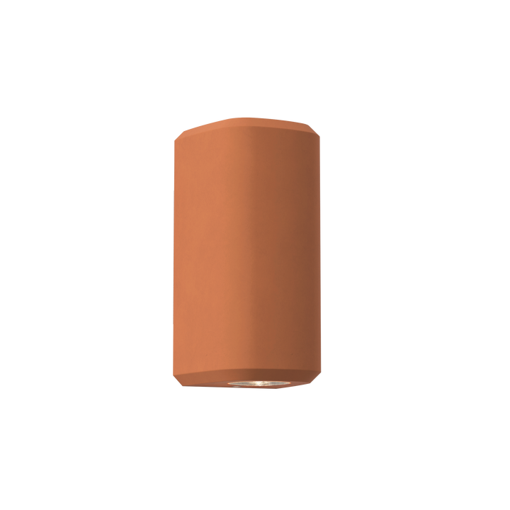 Astro 1513014 Brixham Outdoor Twin Wall Light Terracotta Concrete