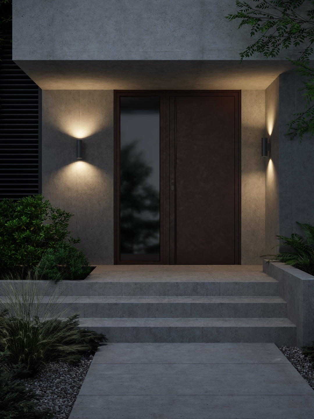 Astro 1516002 Tallinn Outdoor Twin Wall Light Anthracite