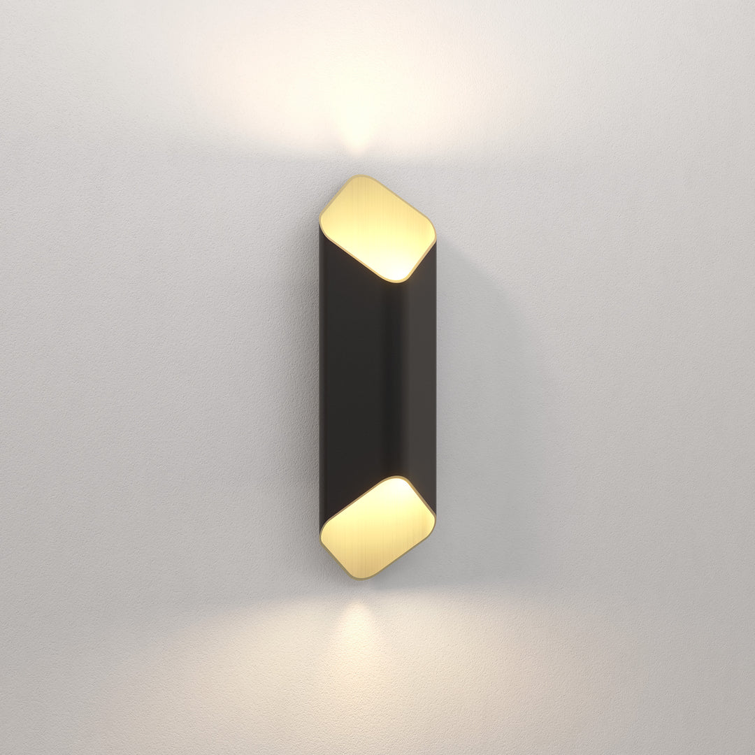 Astro 1481014 Ako 420 Phase LED Wall Light Matt Black (P)