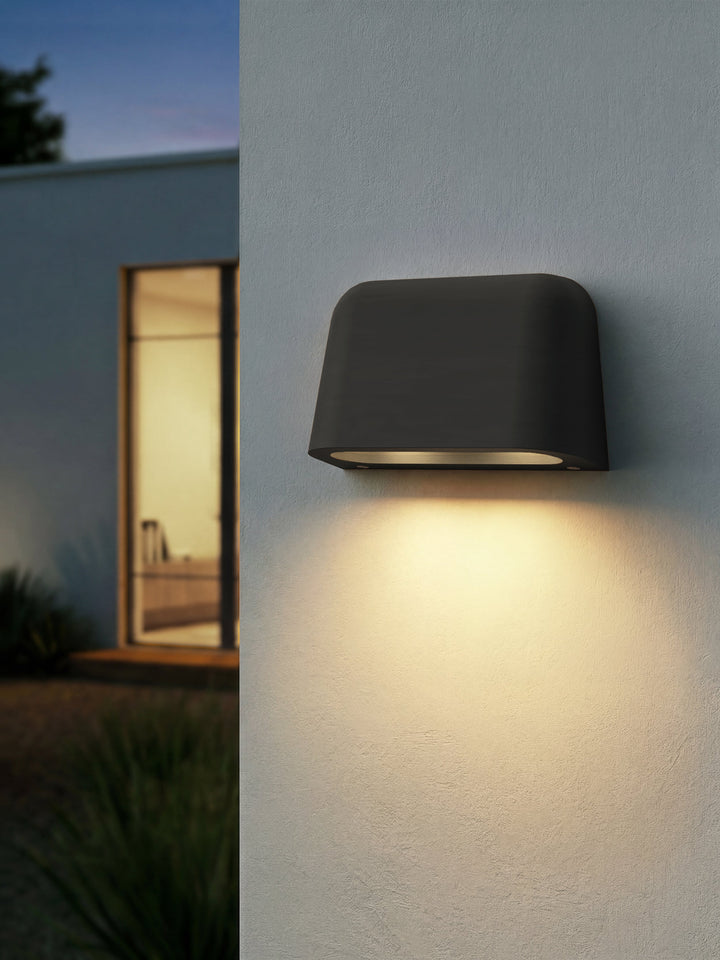 Astro 1317031 Mast Outdoor Twin Wall Light Charcoal Concrete
