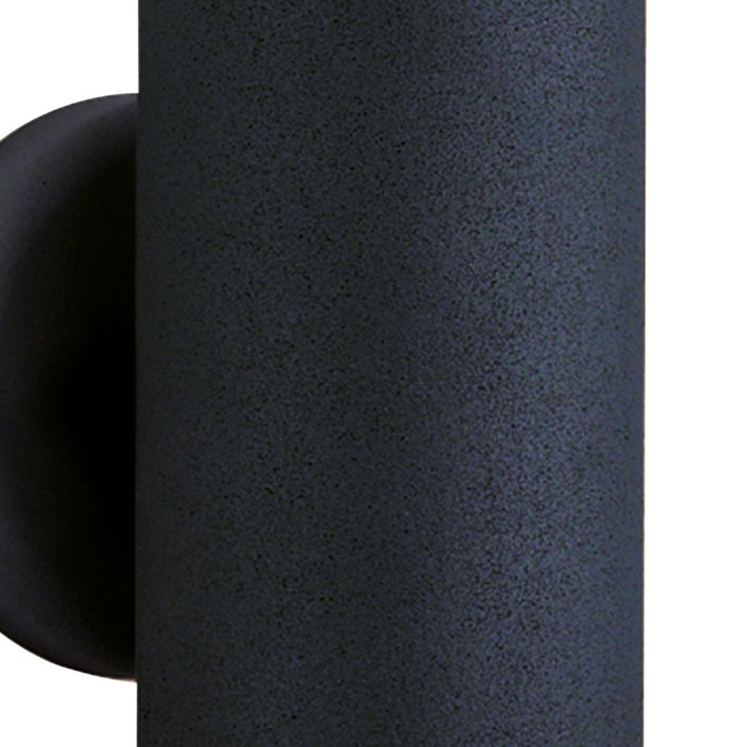 Searchlight 6009-2BK-LED Outdoor &amp; Porch Wall Light - 2 Light Black