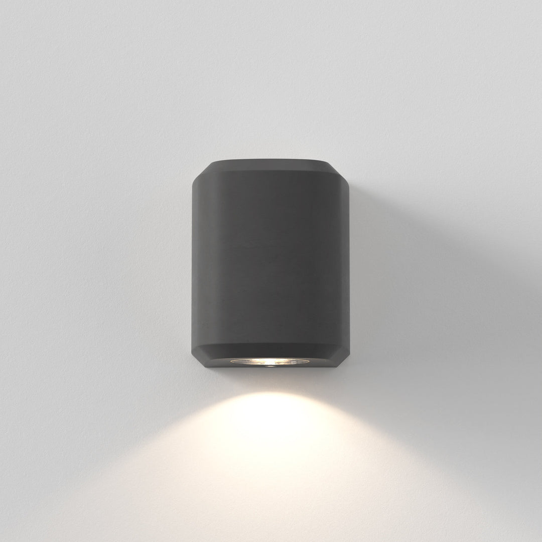 Astro 1513010 Brixham Outdoor Single Wall Light Charcoal Concrete