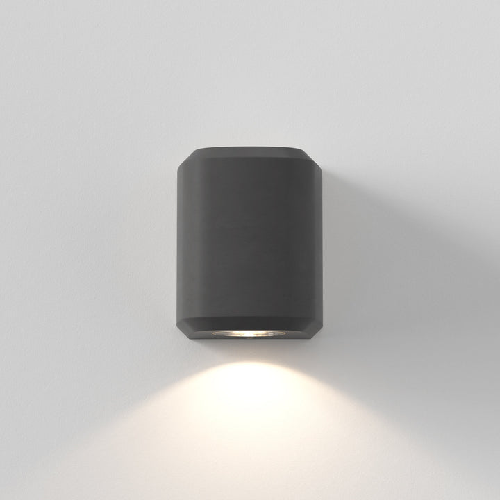 Astro 1513010 Brixham Outdoor Single Wall Light Charcoal Concrete