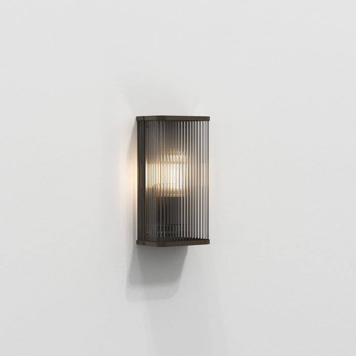 Astro 1427009 Avignon Square 300 Wall Light Bronze (P)