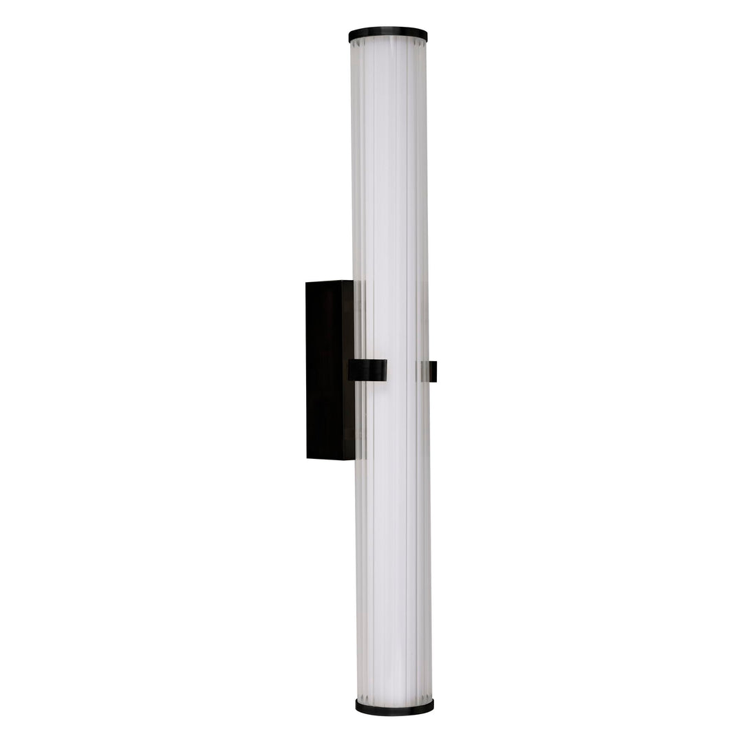 Searchlight 63126-1BK Clamp LED Black Wall Light