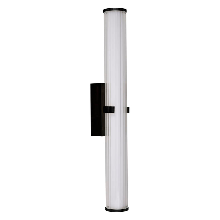 Searchlight 63126-1BK Clamp LED Black Wall Light