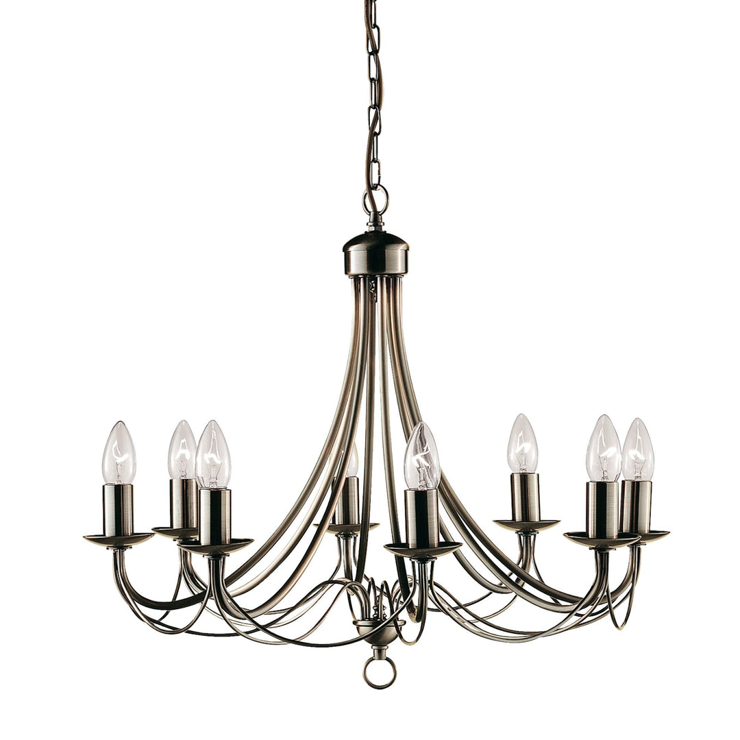 Searchlight 6348-8AB Maypole 8 Light Antique Brass Fitting