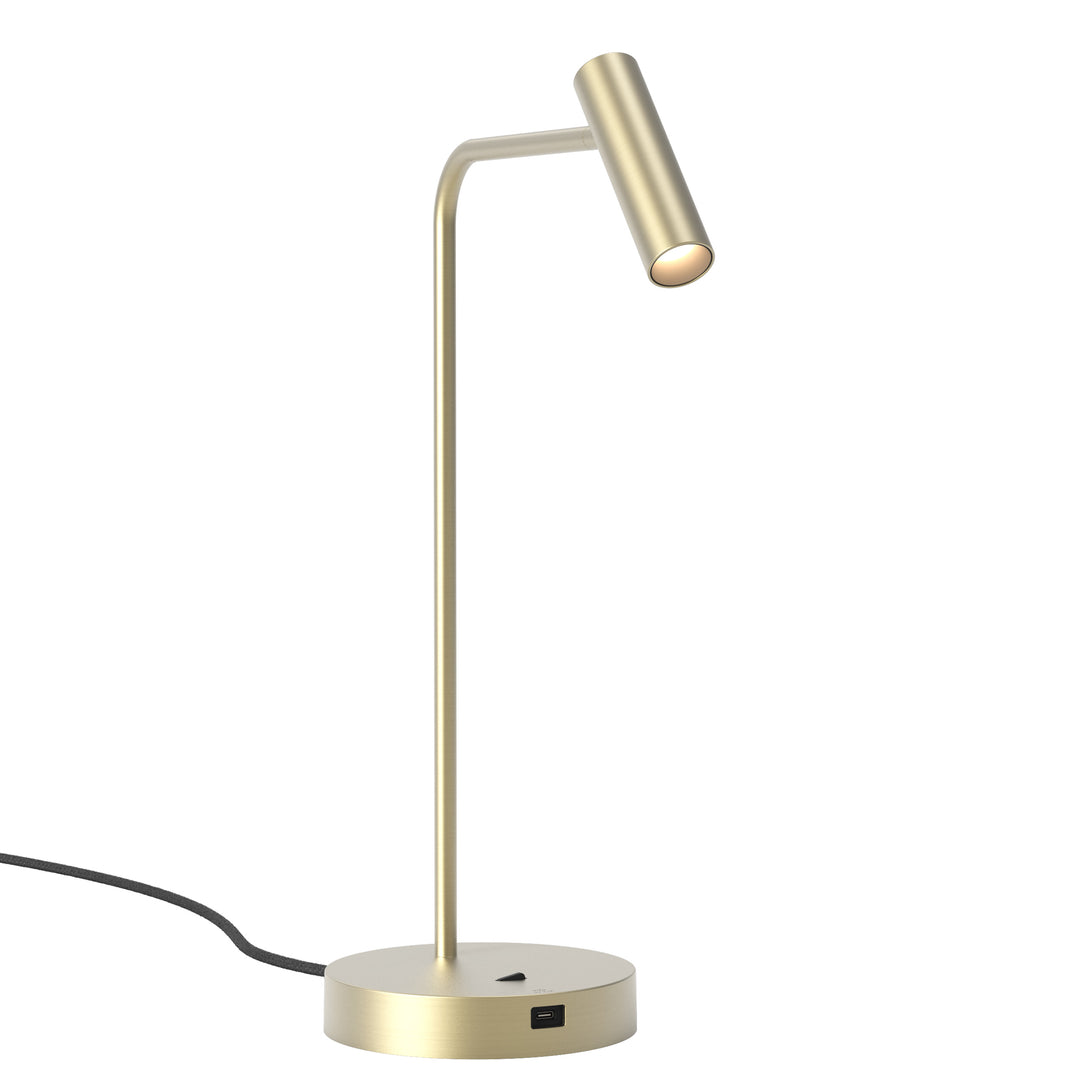 Astro 1058214 Enna Desk LED USB C Table Lamp Matt Gold (P)