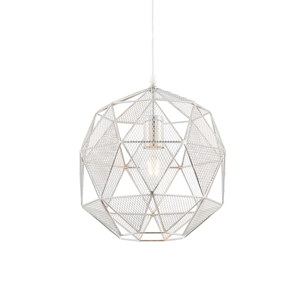 Endon 72817 Armour Pendant Chrome Effect (S)