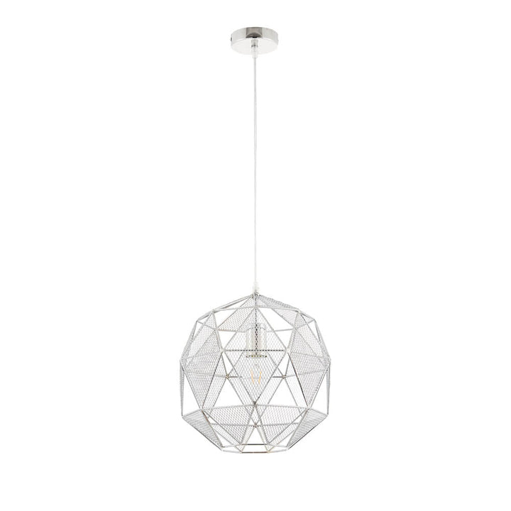 Endon 72817 Armour Pendant Chrome Effect (S)