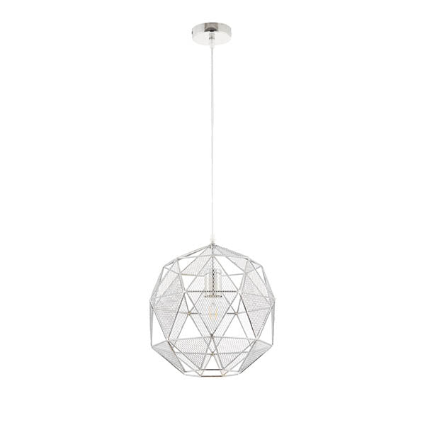 Endon 72817 Armour Pendant Chrome Effect (S)