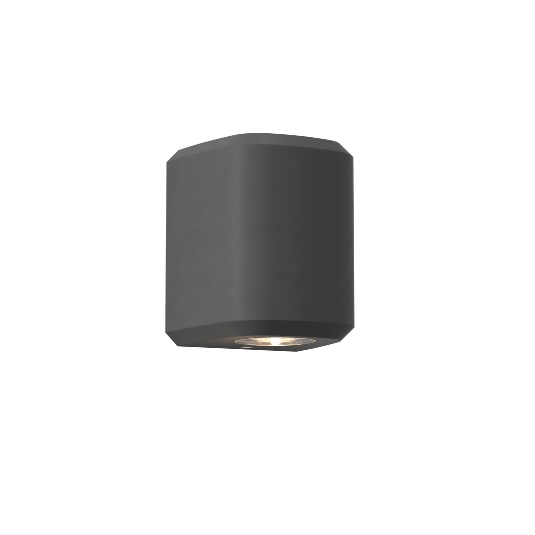 Astro 1513010 Brixham Outdoor Single Wall Light Charcoal Concrete