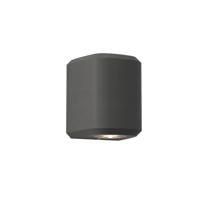 Astro 1513010 Brixham Outdoor Single Wall Light Charcoal Concrete
