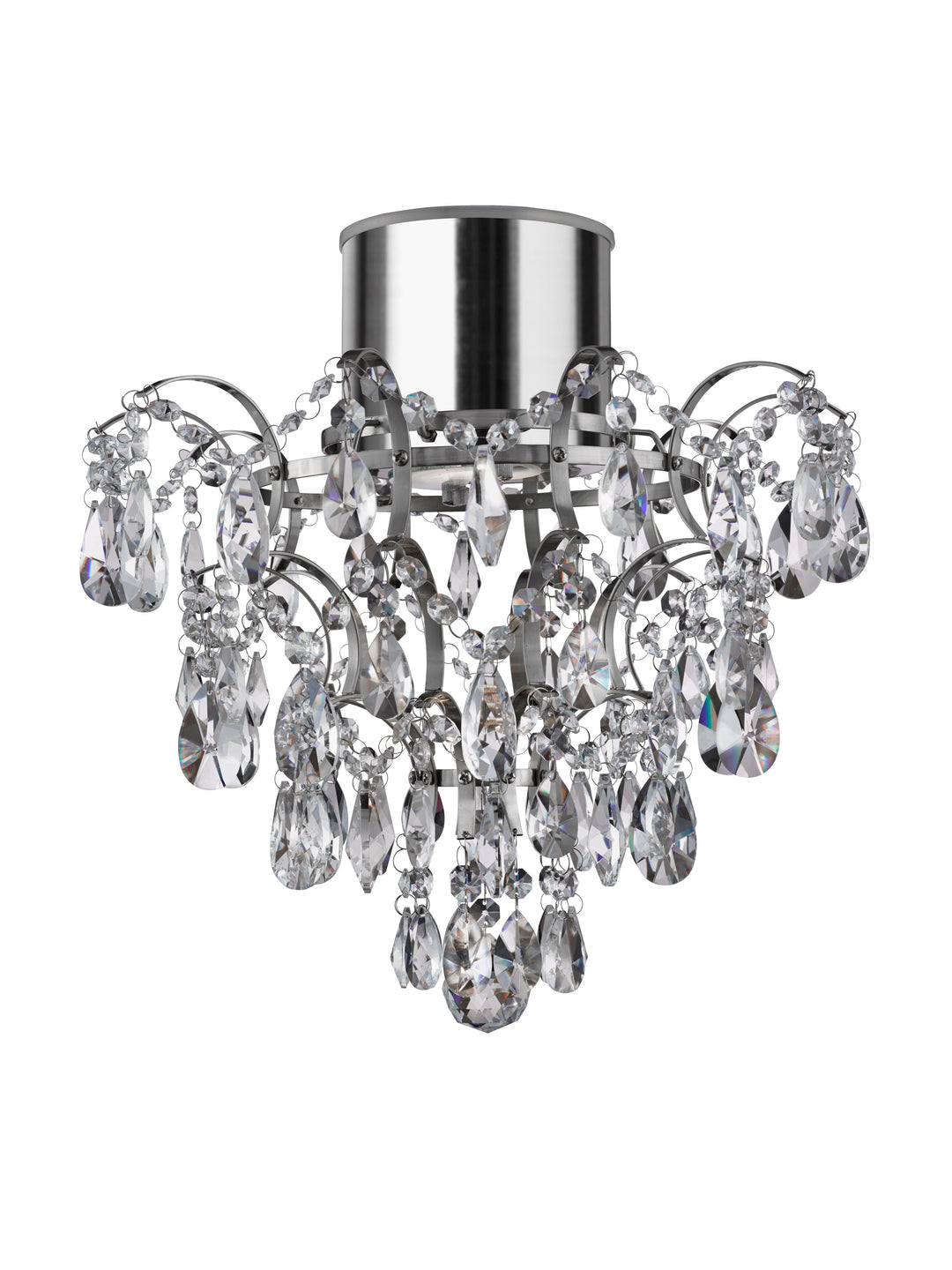Searchlight 7901-1CC-LED Belle Bathroom IP44 Chandelier K5 Crystals