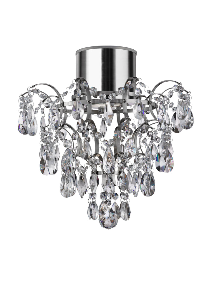 Searchlight 7901-1CC-LED Belle Bathroom IP44 Chandelier K5 Crystals