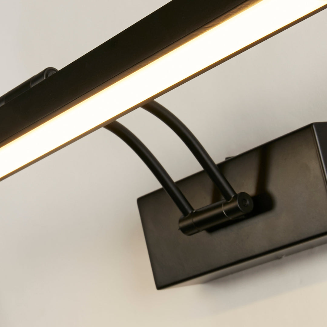 Searchlight 79825-40BK Rhodes LED Picture Light Black Metal