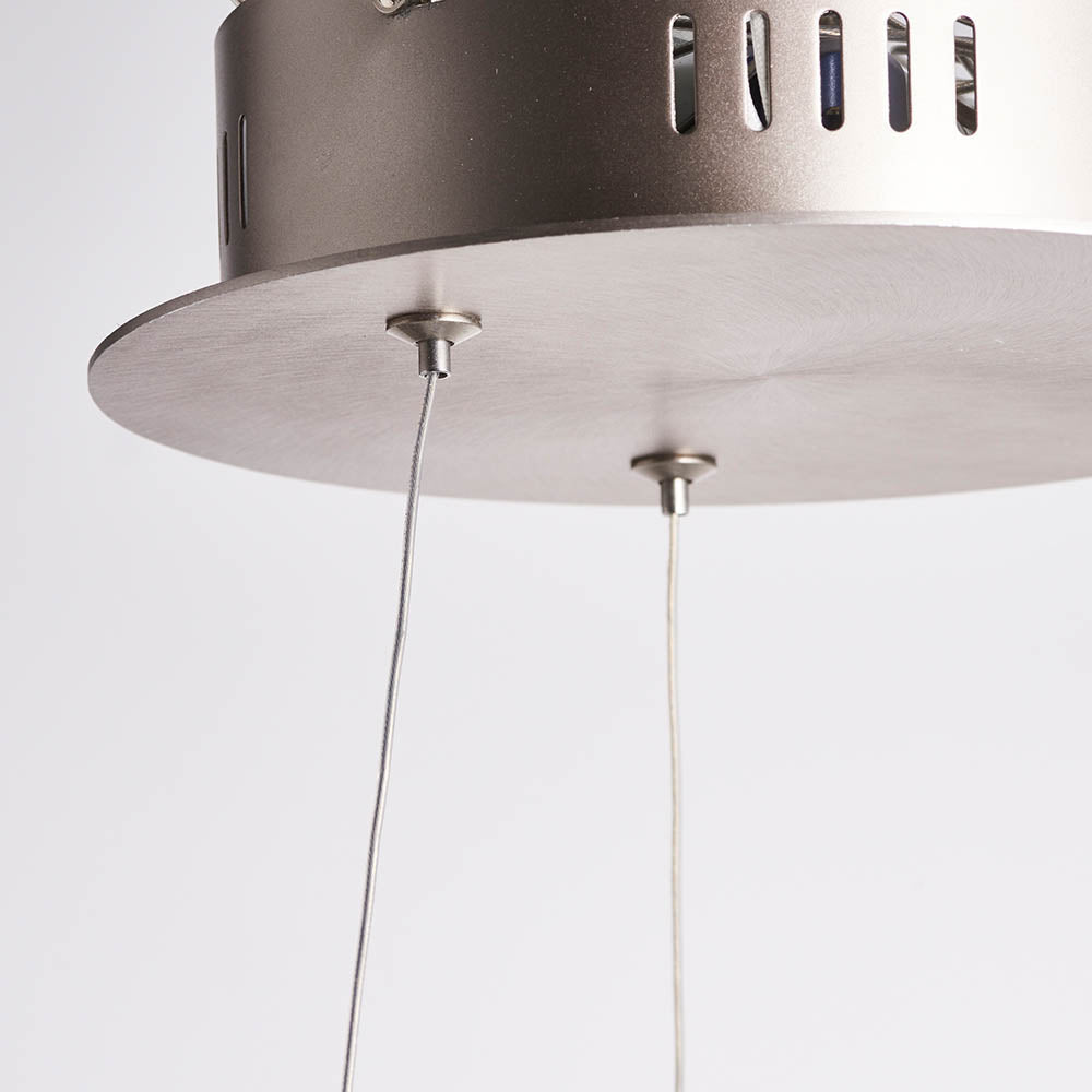 80572 Gen LED Pendant Nickel