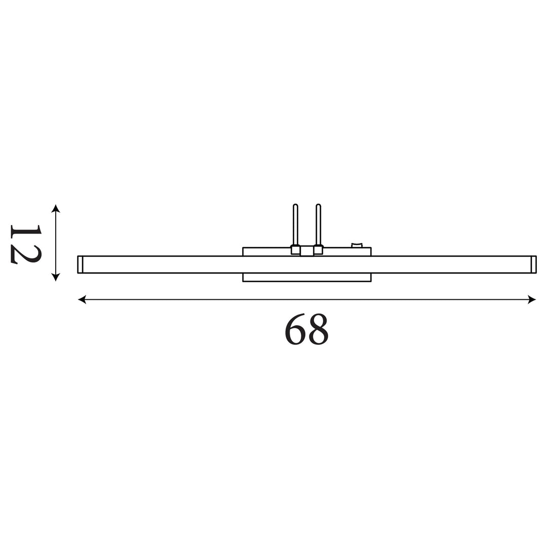 Searchlight 8343CC Picture Light - Chrome