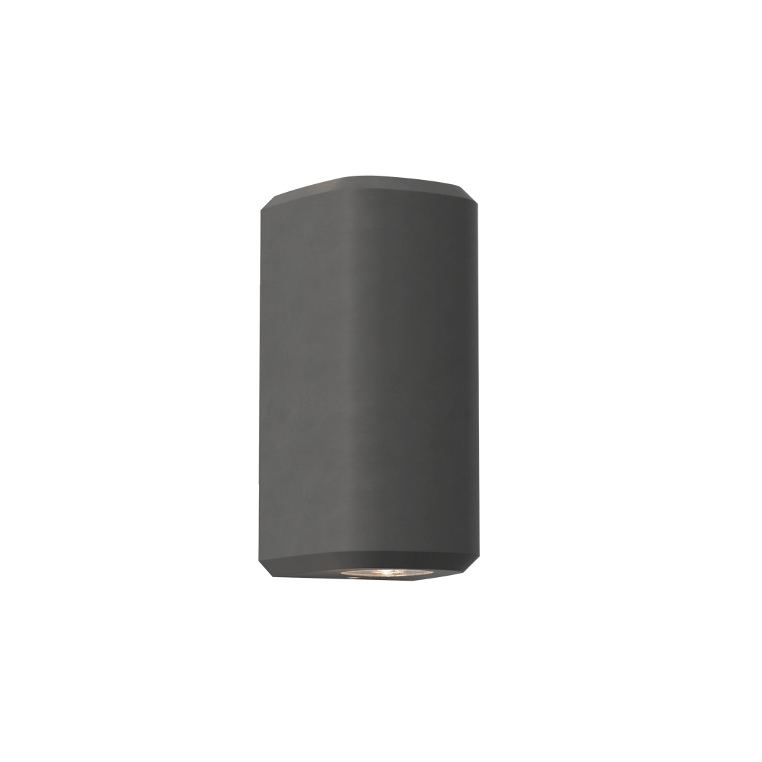 Astro 1513016 Brixham Outdoor Twin Wall Light Charcoal Concrete