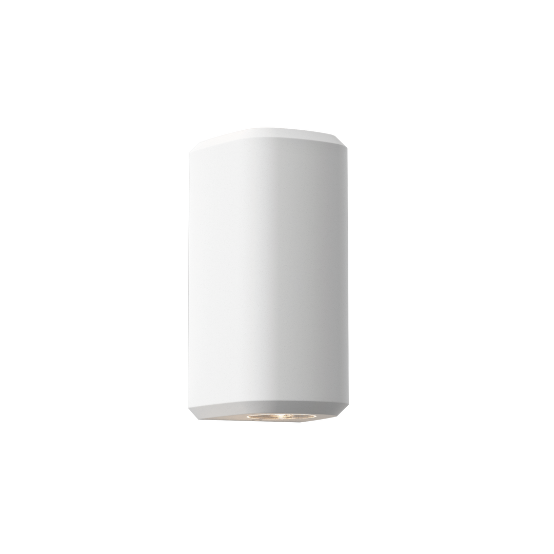 Astro 1513011 Brixham Outdoor Twin Wall Light White Concrete