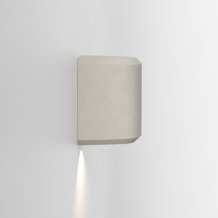 Astro 1513002 Brixham Outdoor Single Wall Light Matt Concrete