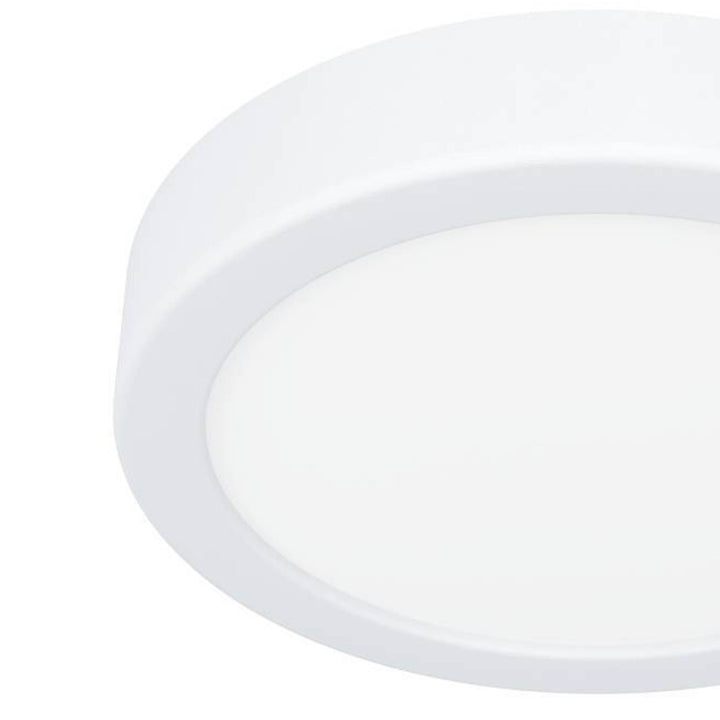 Eglo 901332 Fueva 6 IP44 LED CCT Plastic Ceiling Light (D) 16.6cm White