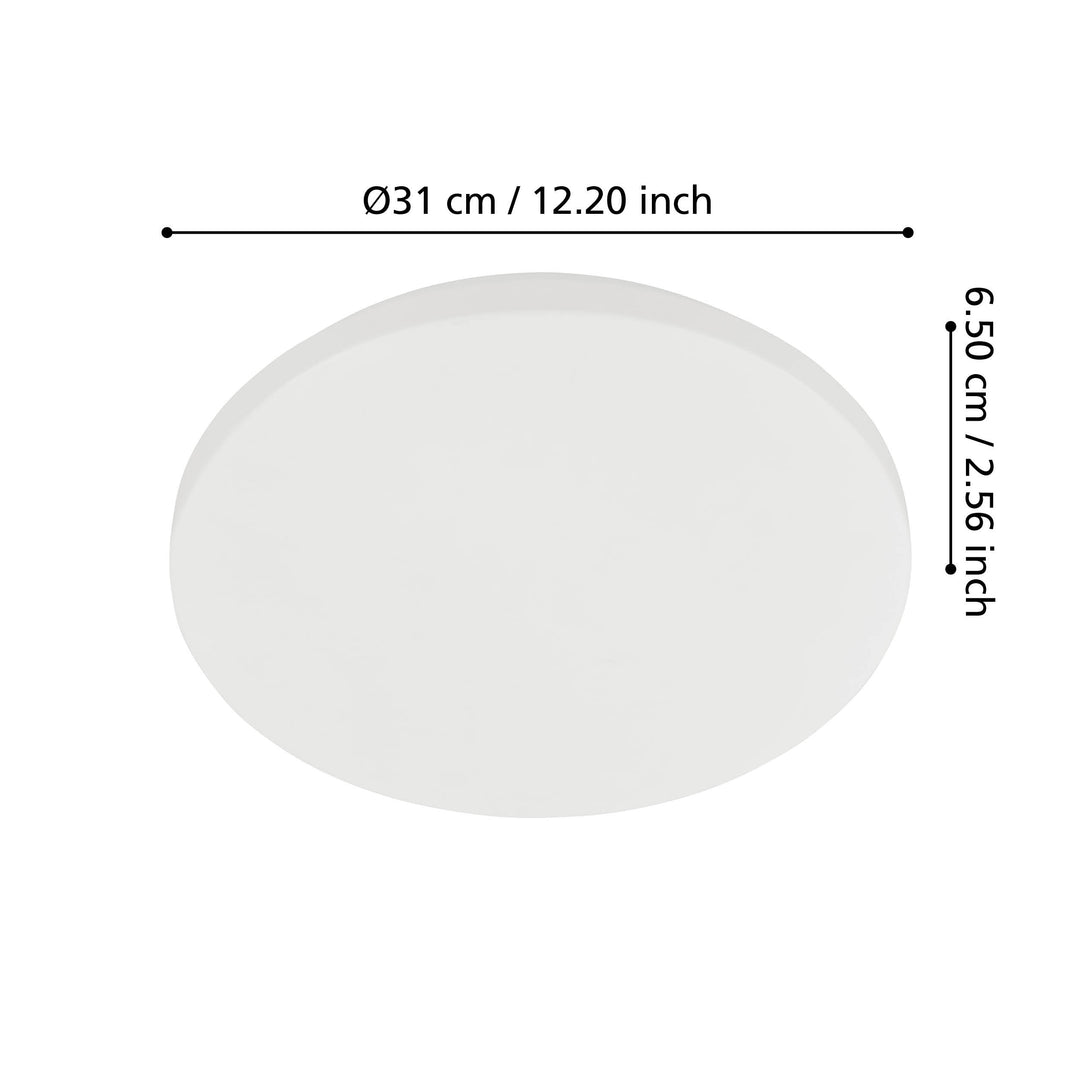 Eglo 901525 Approdo Steel & Plastic LED Ceiling Light White