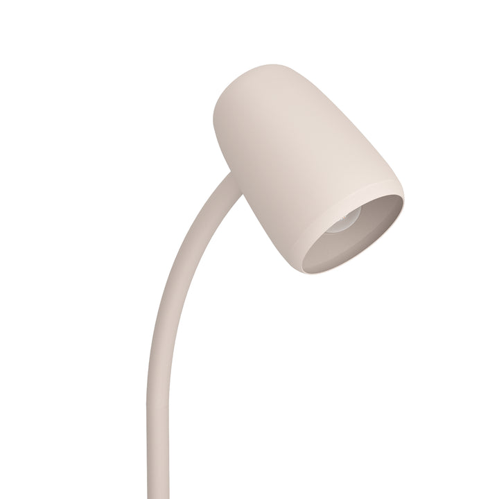 Eglo 901829 Carlo Modern Steel Flexible Desk Lamp Sandy