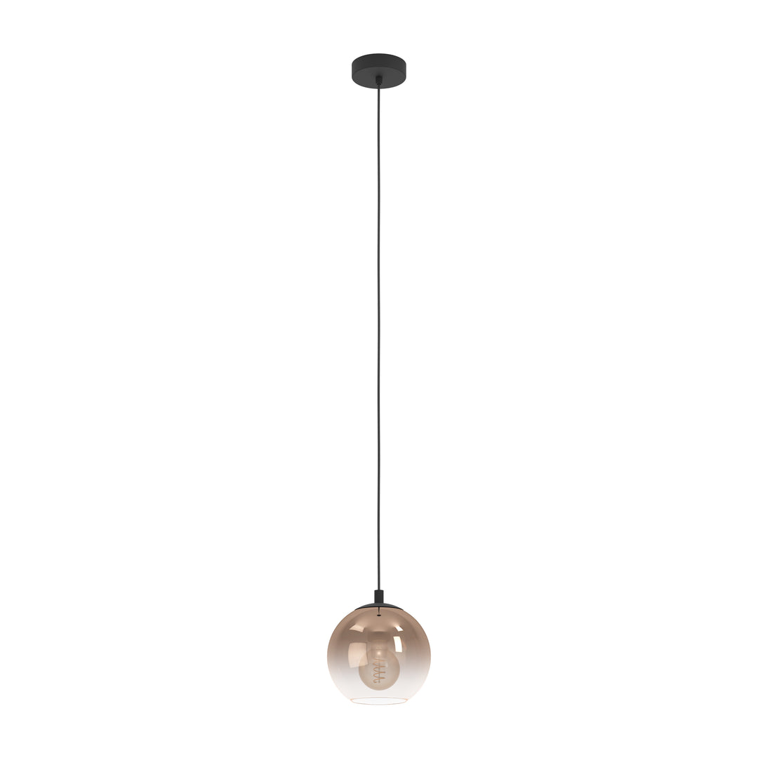 Eglo 901923 Ariscani 1 Copper Ombre Effect Glass Single Pendant