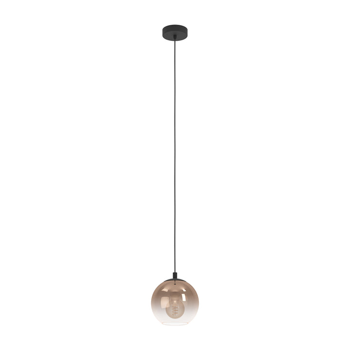 Eglo 901923 Ariscani 1 Copper Ombre Effect Glass Single Pendant