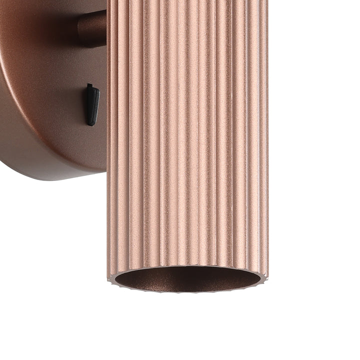 Eglo 902036 Portillo Aluminium & Steel Modern Uplight & Wall Down Light Bronze