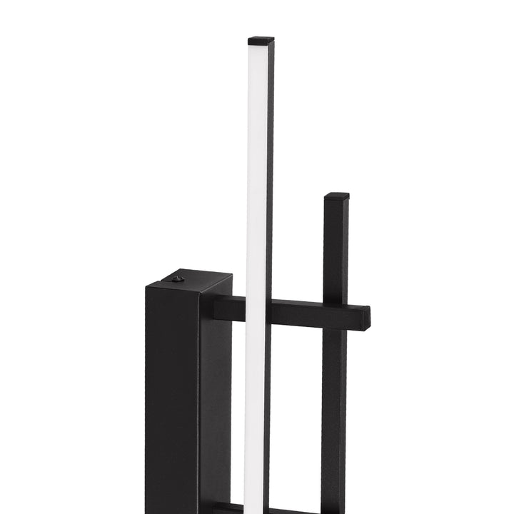 Eglo 902139 Trepiliano Aluminium & Steel Black Modern LED Linear Wall Light