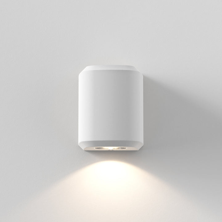 Astro 1513006 Brixham Outdoor Single Wall Light White Concrete