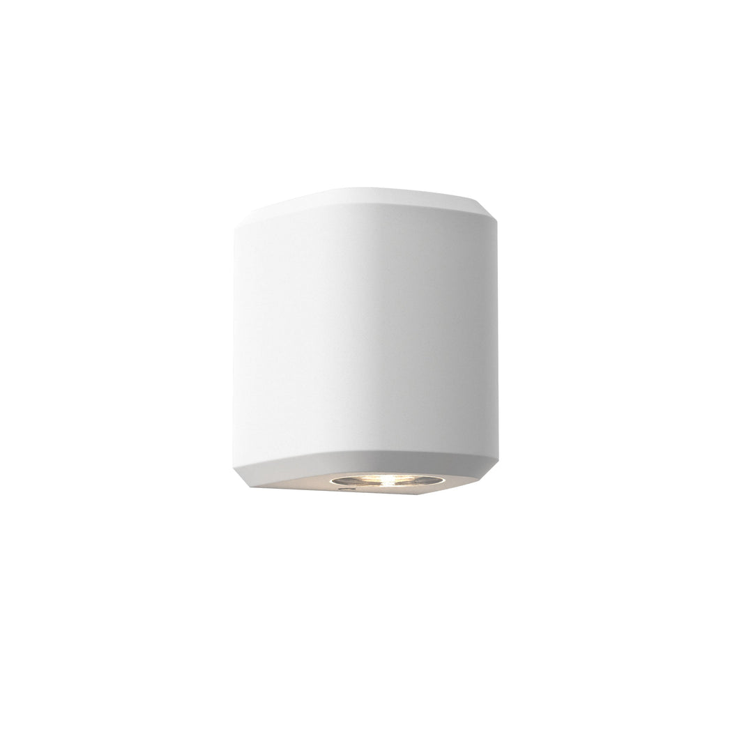Astro 1513006 Brixham Outdoor Single Wall Light White Concrete