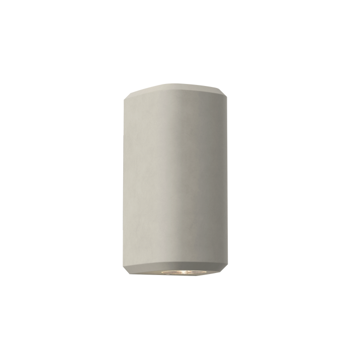 Astro 1513004 Brixham Outdoor Twin Wall Light Matt Concrete