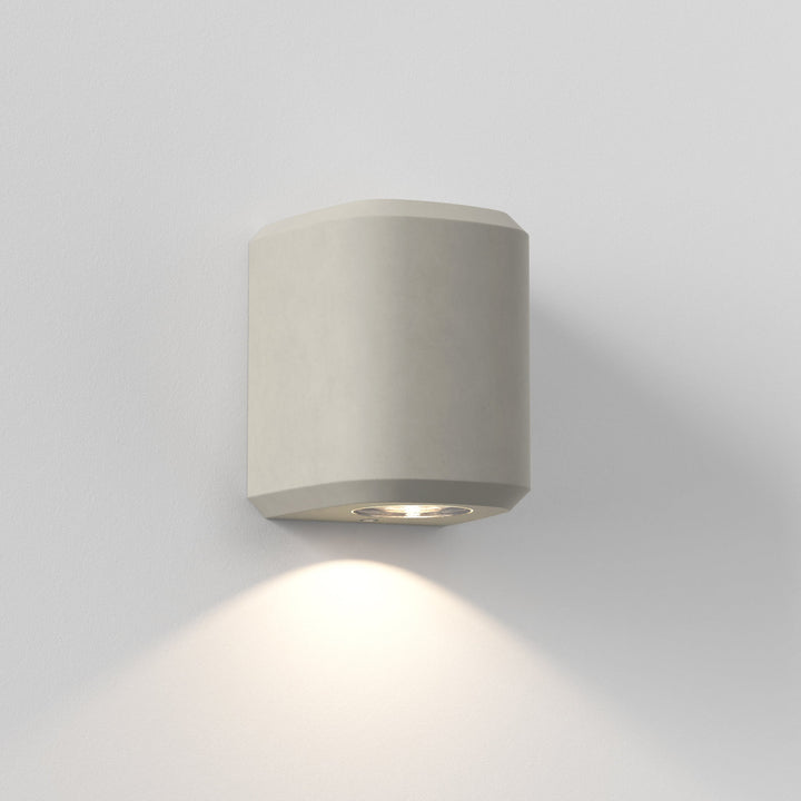 Astro 1513002 Brixham Outdoor Single Wall Light Matt Concrete