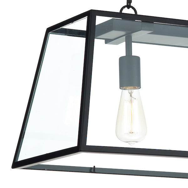 Dar ACA0322 Academy Light Pendant Black