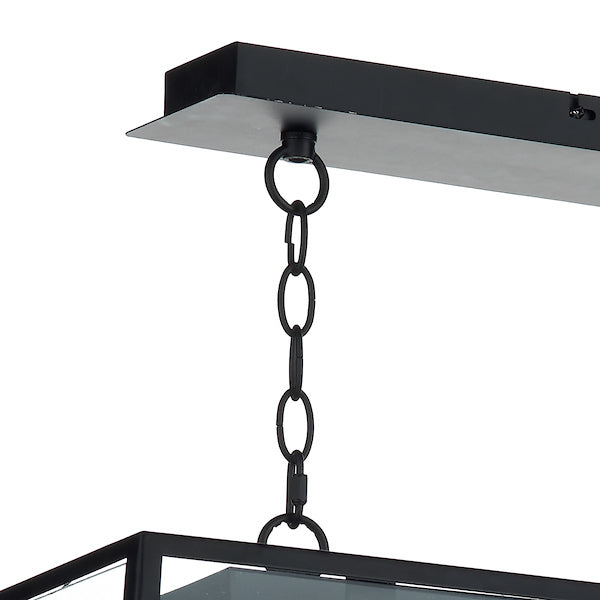 Dar ACA0322 Academy Light Pendant Black