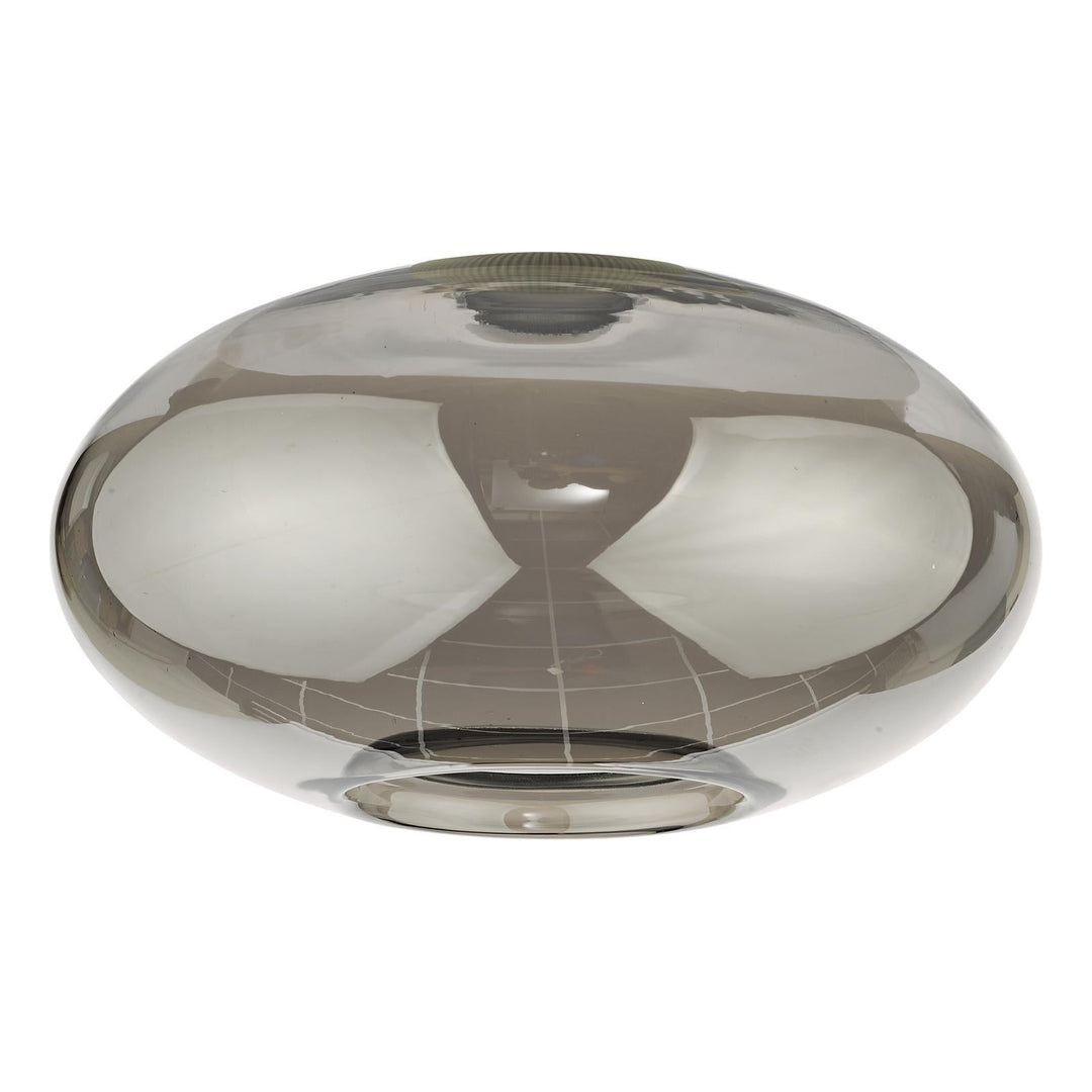 Dar AID6510A Aiden Easy Fit Pendant Smoked Glass