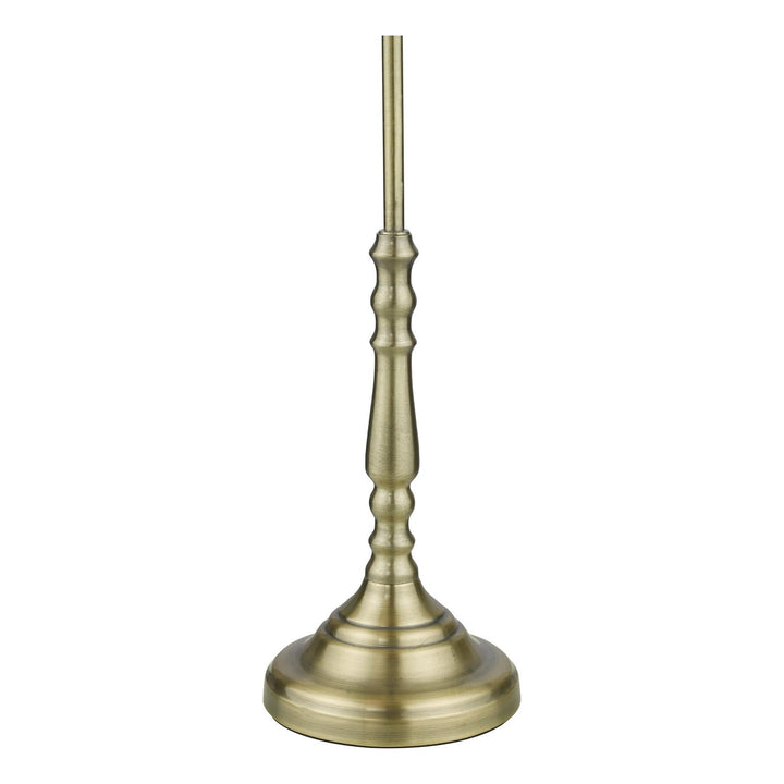 Dar BLE4175 Blenheim Table Lamp Antique Brass With Shade