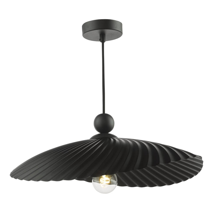 Dar BOU6522 Bouvier Easy Fit Pendant Matt Black