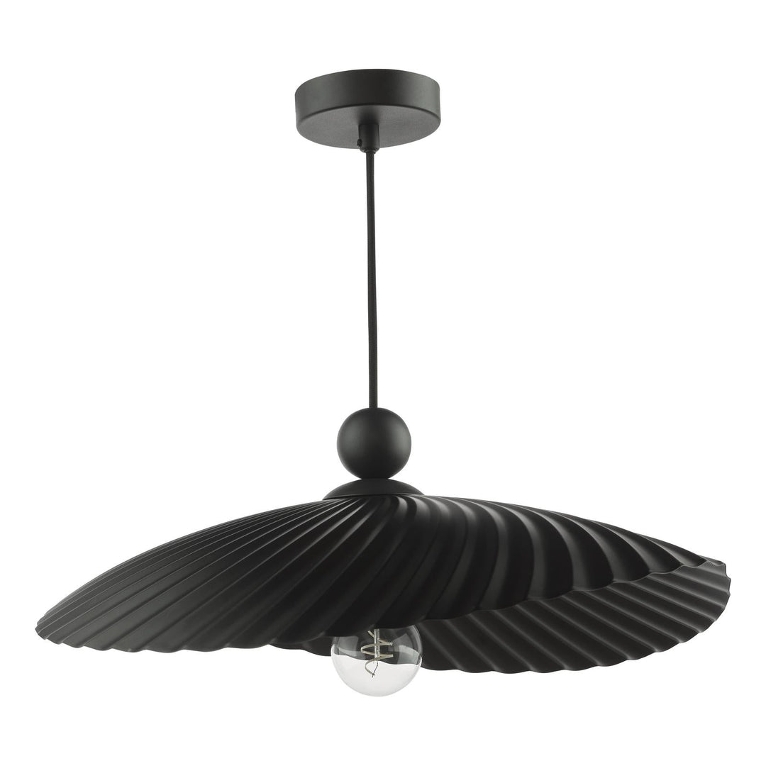 Dar BOU6522 Bouvier Easy Fit Pendant Matt Black