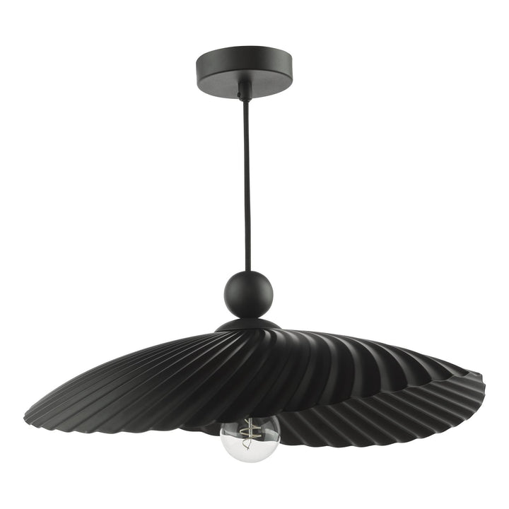 Dar BOU6522 Bouvier Easy Fit Pendant Matt Black