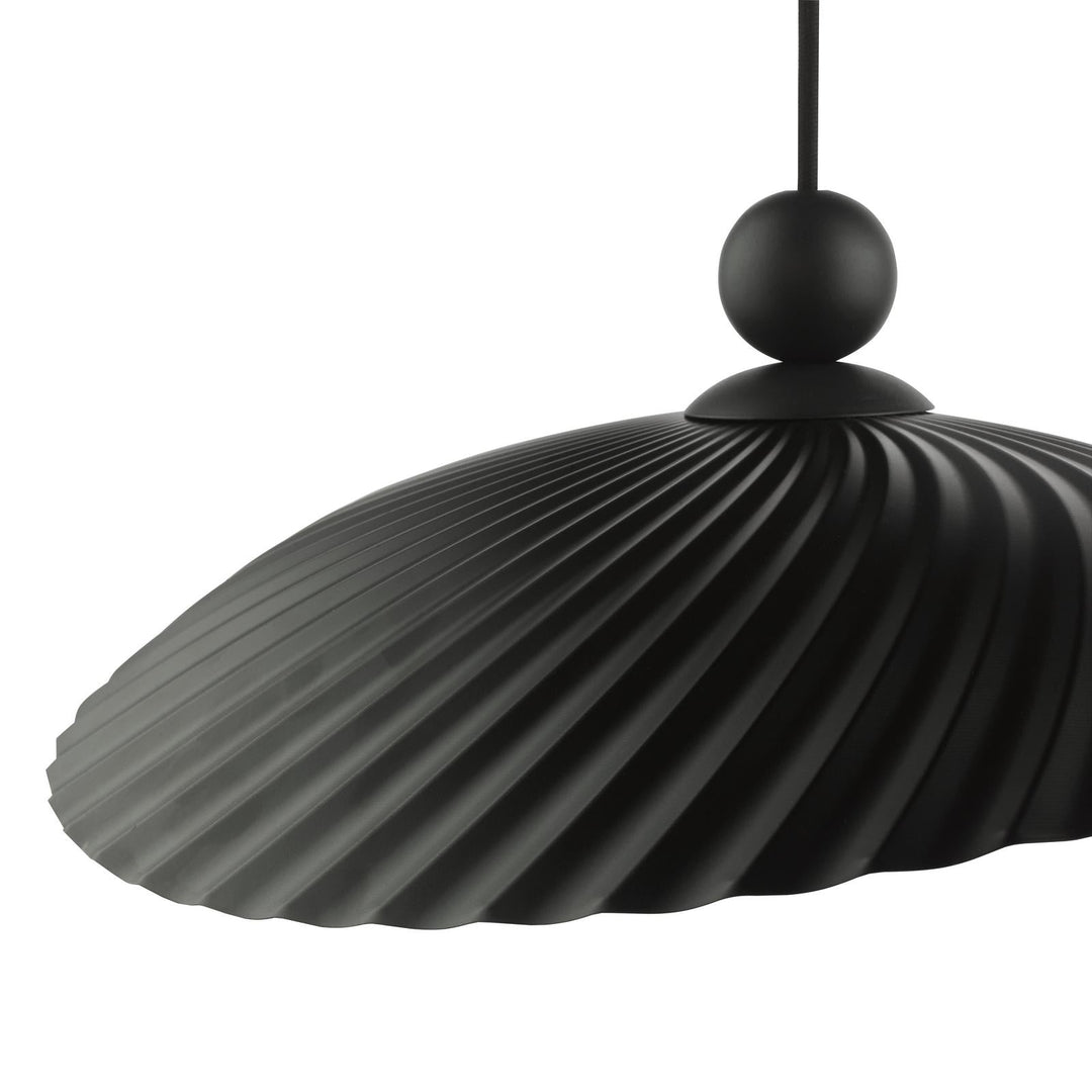 Dar BOU6522 Bouvier Easy Fit Pendant Matt Black
