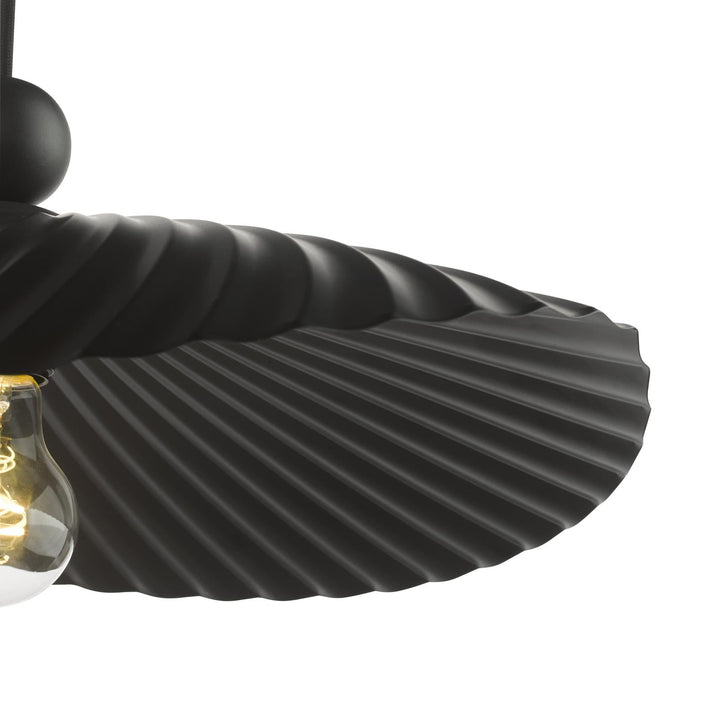 Dar BOU6522 Bouvier Easy Fit Pendant Matt Black