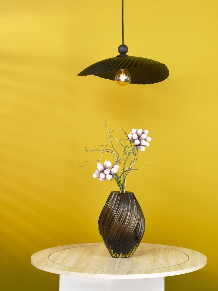 Dar BOU6522 Bouvier Easy Fit Pendant Matt Black